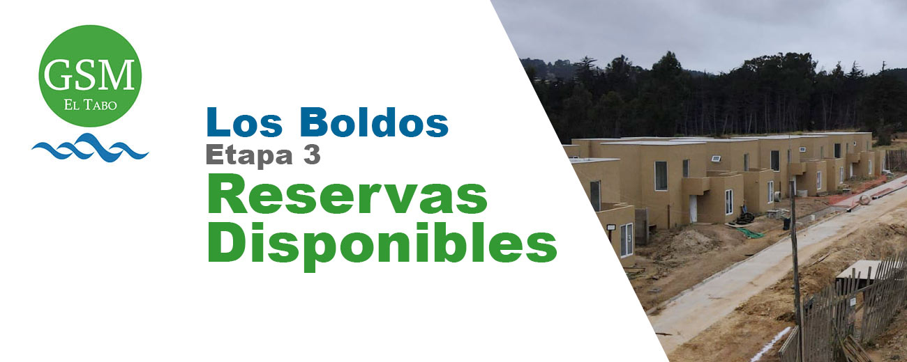 Los Boldos - Reservas Disponibles